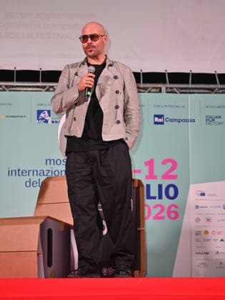 July 7, 2026, Vico Equense, Napoli, Italy: Marco D Amore attends the 2026 Social Film Festival. Vico Equense Italy - ZUMAs197 20260707_aaa_s197_237 Copyright: xAntoninoxD Espositox