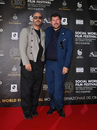 July 7, 2026, Vico Equense, Napoli, Italy: Marco D Amore and Giuseppe Alessio Nuzzo attend the 2026 Social Film Festival. Vico Equense Italy - ZUMAs197 20260707_aaa_s197_245 Copyright: xAntoninoxD Espositox
