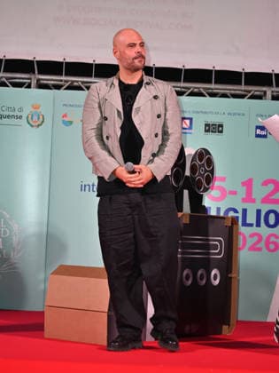 July 7, 2026, Vico Equense, Napoli, Italy: Marco D Amore attends the 2026 Social Film Festival. Vico Equense Italy - ZUMAs197 20260707_aaa_s197_250 Copyright: xAntoninoxD Espositox