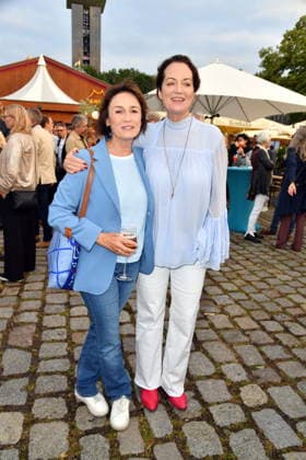 RECORD DATE NOT STATED FEST DER PRODUKTIONSALLIANZ - Berlin Sandra Maischberger und Natalia Woerner beim FEST DER PRODUKTIONSALLIANZ der Allianz Deutscher Produzenten - Film & Fernsehen e.V. (Produktionsallianz) im Tipi am Kanzleramt in Berlin am 07.07.2026 *** PRODUCTION ALLIANCE CELEBRATION Berlin: Sandra Maischberger and Natalia Woerner at the PRODUCTION ALLIANCE CELEBRATION hosted by the Alliance of German Film and Television Producers (Allianz Deutscher Produzenten Film Fernsehen e. V.) at the Tipi am Kanzleramt in Berlin on July 7, 2026 Copyright: xEventpressxBerndtx