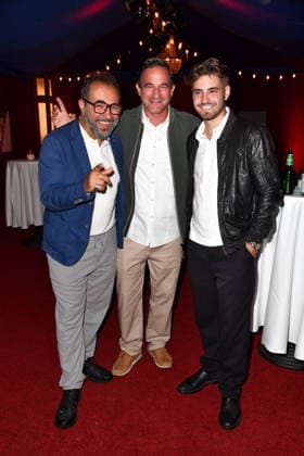 RECORD DATE NOT STATED FEST DER PRODUKTIONSALLIANZ - Berlin Adnan Maral, Soenke Moehring und Acun Maral beim FEST DER PRODUKTIONSALLIANZ der Allianz Deutscher Produzenten - Film & Fernsehen e.V. (Produktionsallianz) im Tipi am Kanzleramt in Berlin am 07.07.2026 *** PRODUCTION ALLIANCE FESTIVAL Berlin Adnan Maral, Soenke Moehring and Acun Maral at the PRODUCTION ALLIANCE CELEBRATION hosted by the Alliance of German Film and Television Producers e.V. (Produktionsallianz) at the Tipi am Kanzleramt in Berlin on July 7, 2026 Copyright: xEventpressxBerndtx