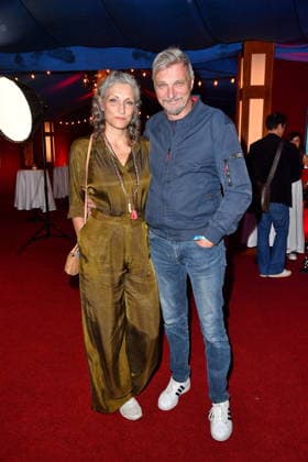RECORD DATE NOT STATED FEST DER PRODUKTIONSALLIANZ - Berlin Stefan Jürgens mit Ehefrau Boriana Rosenmüller beim FEST DER PRODUKTIONSALLIANZ der Allianz Deutscher Produzenten - Film & Fernsehen e.V. (Produktionsallianz) im Tipi am Kanzleramt in Berlin am 07.07.2026 *** PRODUCTION ALLIANCE GALA Berlin: Stefan Jürgens with his wife Boriana Rosenmüller at the PRODUCTION ALLIANCE GALA hosted by the Alliance of German Film and Television Producers (Allianz Deutscher Produzenten Film Fernsehen e. V.) at the Tipi am Kanzleramt in Berlin on July 7, 2026 Copyright: xEventpressxBerndtx