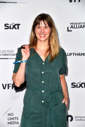 RECORD DATE NOT STATED FEST DER PRODUKTIONSALLIANZ - Berlin Andrea Gerhard beim FEST DER PRODUKTIONSALLIANZ der Allianz Deutscher Produzenten - Film & Fernsehen e.V. (Produktionsallianz) im Tipi am Kanzleramt in Berlin am 07.07.2026 *** PRODUCTION ALLIANCE FESTIVAL Berlin: Andrea Gerhard at the PRODUCTION ALLIANCE FESTIVAL hosted by the Alliance of German Film and Television Producers (Allianz Deutscher Produzenten Film Fernsehen e. V.) at the Tipi am Kanzleramt in Berlin on July 7, 2026 Copyright: xEventpressxBerndtx