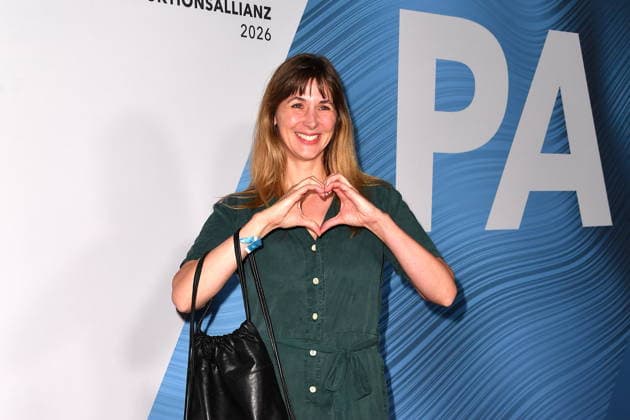 RECORD DATE NOT STATED FEST DER PRODUKTIONSALLIANZ - Berlin Andrea Gerhard beim FEST DER PRODUKTIONSALLIANZ der Allianz Deutscher Produzenten - Film & Fernsehen e.V. (Produktionsallianz) im Tipi am Kanzleramt in Berlin am 07.07.2026 *** PRODUCTION ALLIANCE FESTIVAL Berlin: Andrea Gerhard at the PRODUCTION ALLIANCE FESTIVAL hosted by the Alliance of German Film and Television Producers (Allianz Deutscher Produzenten Film Fernsehen e. V.) at the Tipi am Kanzleramt in Berlin on July 7, 2026 Copyright: xEventpressxBerndtx