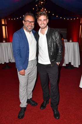 RECORD DATE NOT STATED FEST DER PRODUKTIONSALLIANZ - Berlin Adnan Maral mit Sohn Acun Maral beim FEST DER PRODUKTIONSALLIANZ der Allianz Deutscher Produzenten - Film & Fernsehen e.V. (Produktionsallianz) im Tipi am Kanzleramt in Berlin am 07.07.2026 *** PRODUCTION ALLIANCE CELEBRATION Berlin: Adnan Maral with his son Acun Maral at the PRODUCTION ALLIANCE CELEBRATION hosted by the Alliance of German Film and Television Producers (Allianz Deutscher Produzenten Film Fernsehen e. V.) at the Tipi am Kanzleramt in Berlin on July 7, 2026 Copyright: xEventpressxBerndtx