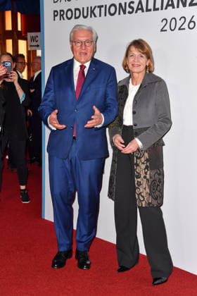 RECORD DATE NOT STATED FEST DER PRODUKTIONSALLIANZ - Berlin Frank-Walter Steinmeier (Bundespräsident) mit Ehefrau Elke Büdenbender beim FEST DER PRODUKTIONSALLIANZ der Allianz Deutscher Produzenten - Film & Fernsehen e.V. (Produktionsallianz) im Tipi am Kanzleramt in Berlin am 07.07.2026 *** PRODUCTION ALLIANCE GALA Berlin: Frank Walter Steinmeier, President of Germany, with his wife Elke Büdenbender at the PRODUCTION ALLIANCE GALA hosted by the Alliance of German Film and Television Producers e.V. (Production Alliance) at the Tipi am Kanzleramt in Berlin on July 7, 2026 Copyright: xEventpressxBerndtx
