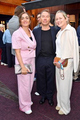 RECORD DATE NOT STATED FEST DER PRODUKTIONSALLIANZ - Berlin Ilknur Boyraz, Thomas Arnold und Silke Bodenbender beim FEST DER PRODUKTIONSALLIANZ der Allianz Deutscher Produzenten - Film & Fernsehen e.V. (Produktionsallianz) im Tipi am Kanzleramt in Berlin am 07.07.2026 *** PRODUCTION ALLIANCE CELEBRATION Berlin: Ilknur Boyraz, Thomas Arnold, and Silke Bodenbender at the PRODUCTION ALLIANCE CELEBRATION hosted by the Alliance of German Film and Television Producers (Allianz Deutscher Produzenten Film Fernsehen e. V.) at the Tipi am Kanzleramt in Berlin on July 7, 2026 Copyright: xEventpressxBerndtx