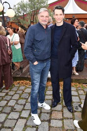 RECORD DATE NOT STATED FEST DER PRODUKTIONSALLIANZ - Berlin Stefan Jürgens und Sabin Tambrea beim FEST DER PRODUKTIONSALLIANZ der Allianz Deutscher Produzenten - Film & Fernsehen e.V. (Produktionsallianz) im Tipi am Kanzleramt in Berlin am 07.07.2026 *** PRODUCTION ALLIANCE FESTIVAL Berlin: Stefan Jürgens and Sabin Tambrea at the PRODUCTION ALLIANCE FESTIVAL hosted by the Alliance of German Film and Television Producers (Allianz Deutscher Produzenten Film Fernsehen e. V.) at the Tipi am Kanzleramt in Berlin on July 7, 2026 Copyright: xEventpressxBerndtx