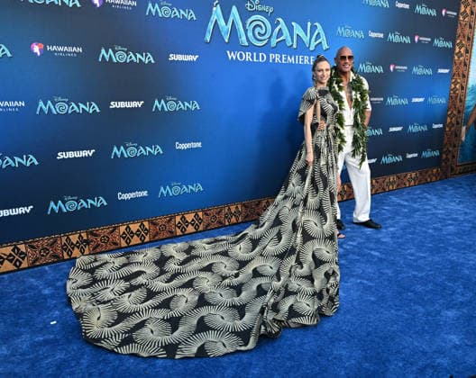 Disney™s ˜Moana™ World Premiere Lauren Hashian and Dwayne Johnson arriving to Disney™s ˜Moana™ World Premiere at Hollywood Bowl on July 07, 2026 in Hollywood, CA. Hollywood Hollywood Bowl California USA Copyright: xLISAxOConnor AFF-USA.comx
