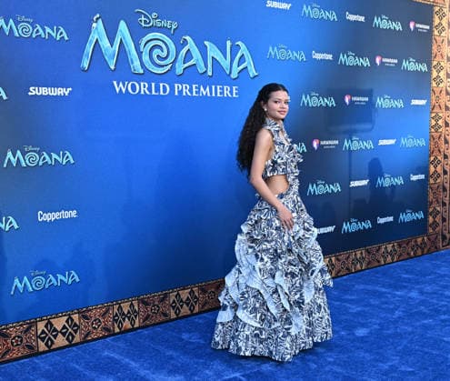 Disney™s ˜Moana™ World Premiere Catherine Laga aia arriving to Disney™s ˜Moana™ World Premiere at Hollywood Bowl on July 07, 2026 in Hollywood, CA. Hollywood Hollywood Bowl California USA Copyright: xLISAxOConnor AFF-USA.comx