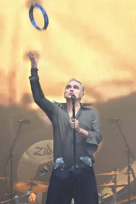 07.07.2026, Morrissey, Sänger, im Konzert live in der Zitadelle Spandau, Berlin, Musik, Berlin *** July 7, 2026, Morrissey, singer, live in concert at the Spandau Citadel, Berlin, music, Berlin