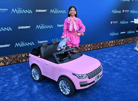 Disney™s ˜Moana™ World Premiere Maia Kealoha and Stitch arriving to Disney™s ˜Moana™ World Premiere at Hollywood Bowl on July 07, 2026 in Hollywood, CA. Hollywood Hollywood Bowl California USA Copyright: xLISAxOConnor AFF-USA.comx
