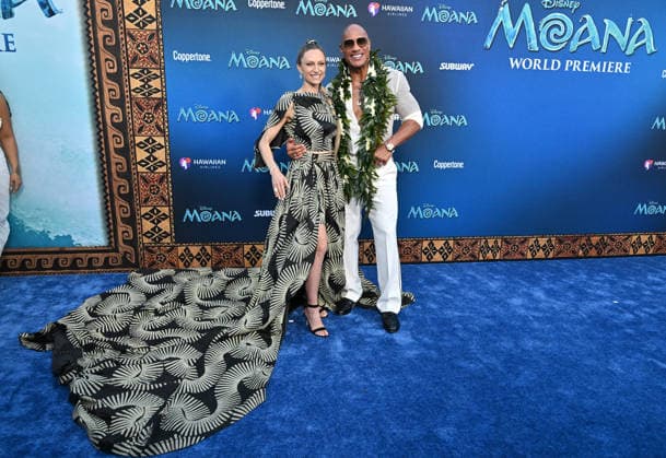 Disney™s ˜Moana™ World Premiere Lauren Hashian and Dwayne Johnson arriving to Disney™s ˜Moana™ World Premiere at Hollywood Bowl on July 07, 2026 in Hollywood, CA. Hollywood Hollywood Bowl California USA Copyright: xLISAxOConnor AFF-USA.comx