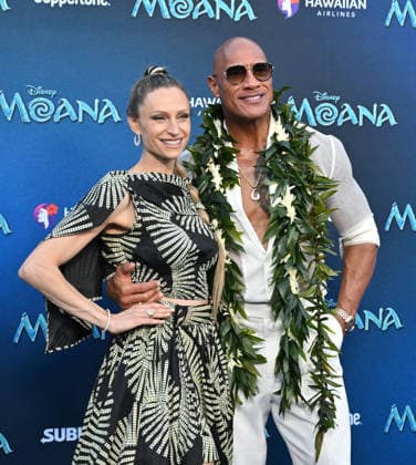 Disney™s ˜Moana™ World Premiere Lauren Hashian and Dwayne Johnson arriving to Disney™s ˜Moana™ World Premiere at Hollywood Bowl on July 07, 2026 in Hollywood, CA. Hollywood Hollywood Bowl California USA Copyright: xLISAxOConnor AFF-USA.comx