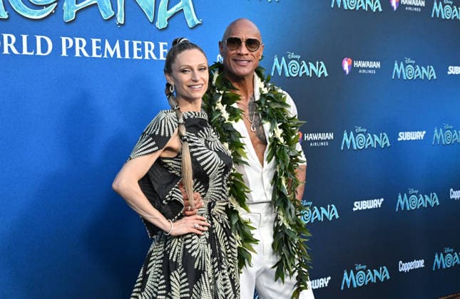 Disney™s ˜Moana™ World Premiere Lauren Hashian and Dwayne Johnson arriving to Disney™s ˜Moana™ World Premiere at Hollywood Bowl on July 07, 2026 in Hollywood, CA. Hollywood Hollywood Bowl California USA Copyright: xLISAxOConnor AFF-USA.comx