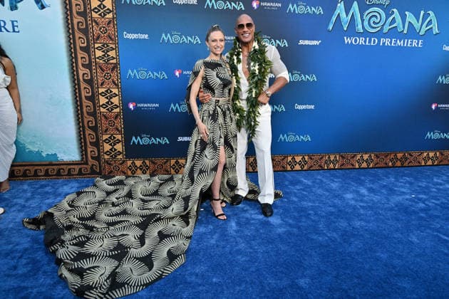 Disney™s ˜Moana™ World Premiere Lauren Hashian and Dwayne Johnson arriving to Disney™s ˜Moana™ World Premiere at Hollywood Bowl on July 07, 2026 in Hollywood, CA. Hollywood Hollywood Bowl California USA Copyright: xLISAxOConnor AFF-USA.comx