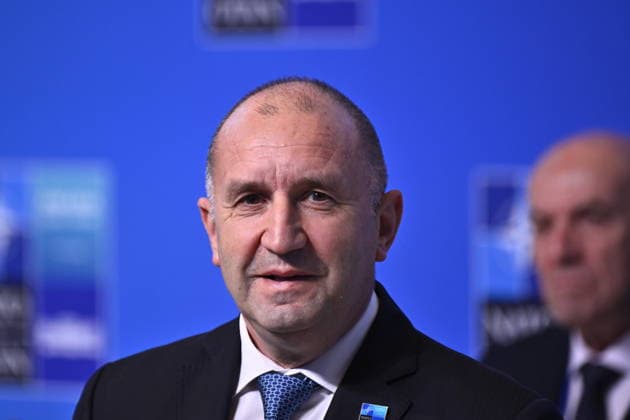 ANKARA, TURKIET 20260708 Bulgariens premiärminister Rumen Radev anländer till Nato-toppmötet i Ankara, Turkiet. ANKARA TURKIET x10430x *** ANKARA, TURKEY 20260708 Bulgarian Prime Minister Rumen Radev arrives at the NATO summit in Ankara, Turkey ANKARA TURKEY x10430x  Copyright: xChristinexOlsson TTx NATO-TOPPMÖTE ANKARA 2026 sQEKeLH9xLE