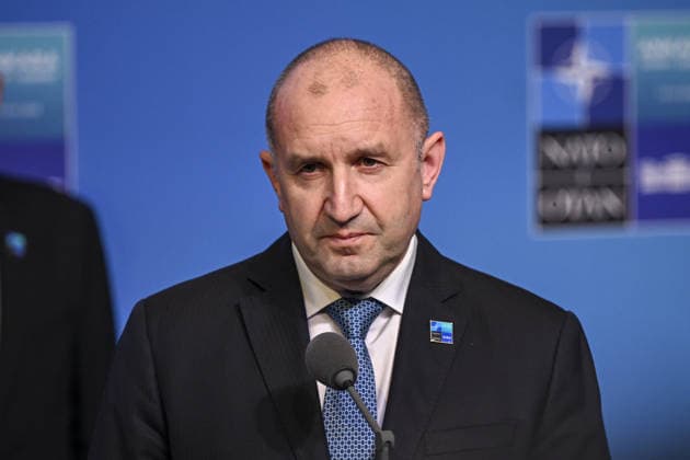 36th NATO Summit in Ankara ANKARA, TURKIYE - JULY 08: Bulgarian Prime Minister Rumen Radev makes a statement to the press ahead of the main session of the North Atlantic Council Meeting during the second day of the 36th NATO Heads of State and Government Summit in Ankara, Turkiye on July 08, 2026. Dogukan Keskinkilic Anadolu Ankara Turkey. Editorial use only. Please get in touch for any other usage.  Copyright: x2026xAnadoluxDogukanxKeskinkilicx