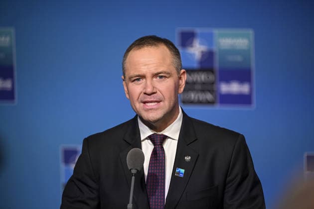 36th NATO Summit in Ankara ANKARA, TURKIYE - JULY 8: Polish President Karol Nawrocki speaks to press ahead of the main session of the North Atlantic Council Meeting, which brings together heads of state and government on the second day of the NATO Summit in Ankara, Turkiye, on July 8, 2026. Dogukan Keskinkilic Anadolu Ankara Turkey. Editorial use only. Please get in touch for any other usage.  Copyright: x2026xAnadoluxDogukanxKeskinkilicx