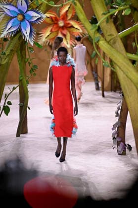 PFW - Chanel Runway A model walks the runway during the Chanel Haute Couture Fall Winter 2026 2027 show as part of Paris Fashion Week on July 07, 2026 in Paris, France. Photo by Franck Castel ABACAPRESS.COM Paris France  Copyright: xCastelxFranck ABACAx