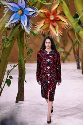 PFW - Chanel Runway A model walks the runway during the Chanel Haute Couture Fall Winter 2026 2027 show as part of Paris Fashion Week on July 07, 2026 in Paris, France. Photo by Franck Castel ABACAPRESS.COM Paris France  Copyright: xCastelxFranck ABACAx