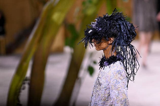 PFW - Chanel Runway A model walks the runway during the Chanel Haute Couture Fall Winter 2026 2027 show as part of Paris Fashion Week on July 07, 2026 in Paris, France. Photo by Franck Castel ABACAPRESS.COM Paris France  Copyright: xCastelxFranck ABACAx