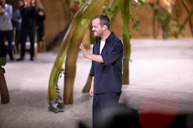 PFW - Chanel Runway Fashion designer Matthieu Blazy walks the runway during the Chanel Haute Couture Fall Winter 2026 2027 show as part of Paris Fashion Week on July 07, 2026 in Paris, France. Photo by Franck Castel ABACAPRESS.COM Paris France  Copyright: xCastelxFranck ABACAx