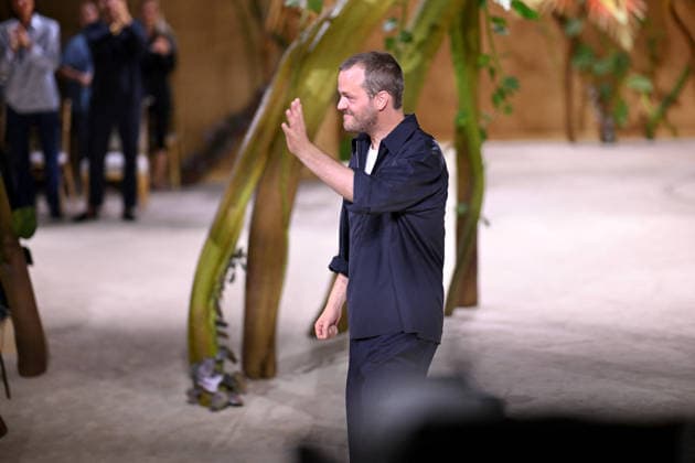 PFW - Chanel Runway Fashion designer Matthieu Blazy walks the runway during the Chanel Haute Couture Fall Winter 2026 2027 show as part of Paris Fashion Week on July 07, 2026 in Paris, France. Photo by Franck Castel ABACAPRESS.COM Paris France  Copyright: xCastelxFranck ABACAx
