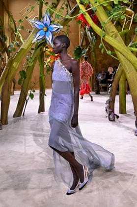 PFW - Chanel Runway A model walks the runway during the Chanel Haute Couture Fall Winter 2026 2027 show as part of Paris Fashion Week on July 07, 2026 in Paris, France. Photo by Franck Castel ABACAPRESS.COM Paris France  Copyright: xCastelxFranck ABACAx