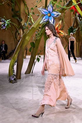 PFW - Chanel Runway A model walks the runway during the Chanel Haute Couture Fall Winter 2026 2027 show as part of Paris Fashion Week on July 07, 2026 in Paris, France. Photo by Franck Castel ABACAPRESS.COM Paris France  Copyright: xCastelxFranck ABACAx