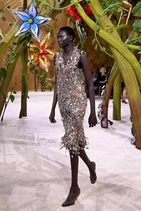 PFW - Chanel Runway A model walks the runway during the Chanel Haute Couture Fall Winter 2026 2027 show as part of Paris Fashion Week on July 07, 2026 in Paris, France. Photo by Franck Castel ABACAPRESS.COM Paris France  Copyright: xCastelxFranck ABACAx