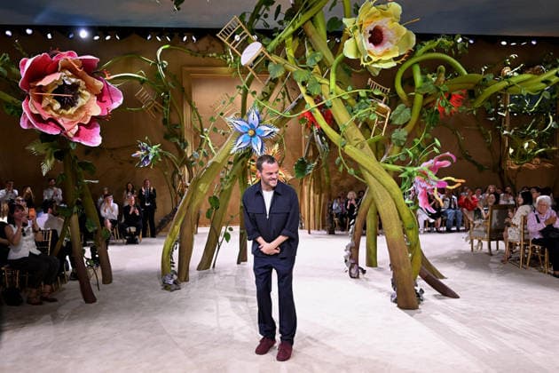 PFW - Chanel Runway Fashion designer Matthieu Blazy walks the runway during the Chanel Haute Couture Fall Winter 2026 2027 show as part of Paris Fashion Week on July 07, 2026 in Paris, France. Photo by Franck Castel ABACAPRESS.COM Paris France  Copyright: xCastelxFranck ABACAx