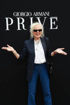 Ellen Von Unwerth at the Giorgio Armani Privé Fall Winter 2026–2027 Haute Couture Collection fashion show during Paris Fashion Week, July 7, 2026 Celebrities at the Giorgio Armani Privé Fall Winter 2026–2027 Haute Couture Collection fashion show during Paris Fashion Week, July 7, 2026, Paris, France  Copyright: xFlorianxLaviellex xBestimagexFlorianxLaviellex xBestimagex