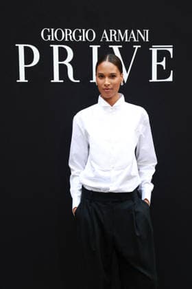 Cindy Bruna at the Giorgio Armani Privé Fall Winter 2026–2027 Haute Couture Collection fashion show during Paris Fashion Week, July 7, 2026 Celebrities at the Giorgio Armani Privé Fall Winter 2026–2027 Haute Couture Collection fashion show during Paris Fashion Week, July 7, 2026, Paris, France  Copyright: xFlorianxLaviellex xBestimagexFlorianxLaviellex xBestimagex