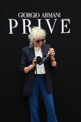 Ellen Von Unwerth at the Giorgio Armani Privé Fall Winter 2026–2027 Haute Couture Collection fashion show during Paris Fashion Week, July 7, 2026 Celebrities at the Giorgio Armani Privé Fall Winter 2026–2027 Haute Couture Collection fashion show during Paris Fashion Week, July 7, 2026, Paris, France  Copyright: xFlorianxLaviellex xBestimagexFlorianxLaviellex xBestimagex