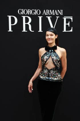 Ana Rujas at the Giorgio Armani Privé Fall Winter 2026–2027 Haute Couture Collection fashion show during Paris Fashion Week, July 7, 2026 Celebrities at the Giorgio Armani Privé Fall Winter 2026–2027 Haute Couture Collection fashion show during Paris Fashion Week, July 7, 2026, Paris, France  Copyright: xFlorianxLaviellex xBestimagexFlorianxLaviellex xBestimagex