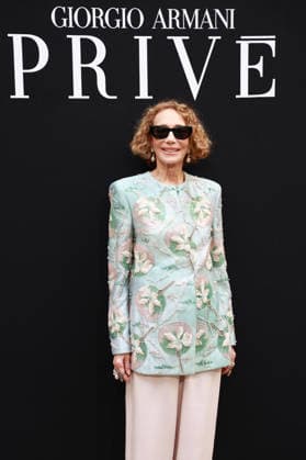 Marisa Berenson at the Giorgio Armani Privé Fall Winter 2026–2027 Haute Couture Collection fashion show during Paris Fashion Week, July 7, 2026 Celebrities at the Giorgio Armani Privé Fall Winter 2026–2027 Haute Couture Collection fashion show during Paris Fashion Week, July 7, 2026, Paris, France  Copyright: xFlorianxLaviellex xBestimagexFlorianxLaviellex xBestimagex