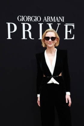 Cate Blanchett at the Giorgio Armani Privé Fall Winter 2026–2027 Haute Couture Collection fashion show during Paris Fashion Week, July 7, 2026 Celebrities at the Giorgio Armani Privé Fall Winter 2026–2027 Haute Couture Collection fashion show during Paris Fashion Week, July 7, 2026, Paris, France  Copyright: xFlorianxLaviellex xBestimagexFlorianxLaviellex xBestimagex