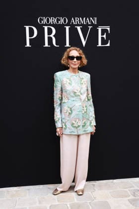 Marisa Berenson at the Giorgio Armani Privé Fall Winter 2026–2027 Haute Couture Collection fashion show during Paris Fashion Week, July 7, 2026 Celebrities at the Giorgio Armani Privé Fall Winter 2026–2027 Haute Couture Collection fashion show during Paris Fashion Week, July 7, 2026, Paris, France  Copyright: xFlorianxLaviellex xBestimagexFlorianxLaviellex xBestimagex