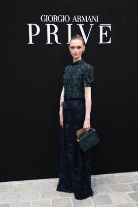 Anna Seidel at the Giorgio Armani Privé Fall Winter 2026–2027 Haute Couture Collection fashion show during Paris Fashion Week, July 7, 2026 Celebrities at the Giorgio Armani Privé Fall Winter 2026–2027 Haute Couture Collection fashion show during Paris Fashion Week, July 7, 2026, Paris, France  Copyright: xFlorianxLaviellex xBestimagexFlorianxLaviellex xBestimagex