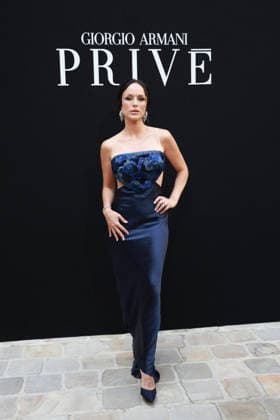 Tatiana Luter at the Giorgio Armani Privé Fall Winter 2026–2027 Haute Couture Collection fashion show during Paris Fashion Week, July 7, 2026 Celebrities at the Giorgio Armani Privé Fall Winter 2026–2027 Haute Couture Collection fashion show during Paris Fashion Week, July 7, 2026, Paris, France  Copyright: xFlorianxLaviellex xBestimagexFlorianxLaviellex xBestimagex
