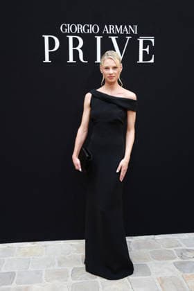 Maren Tschinkel at the Giorgio Armani Privé Fall Winter 2026–2027 Haute Couture Collection fashion show during Paris Fashion Week, July 7, 2026 Celebrities at the Giorgio Armani Privé Fall Winter 2026–2027 Haute Couture Collection fashion show during Paris Fashion Week, July 7, 2026, Paris, France  Copyright: xFlorianxLaviellex xBestimagexFlorianxLaviellex xBestimagex