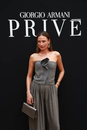 Cate Underwood at the Giorgio Armani Privé Fall Winter 2026–2027 Haute Couture Collection fashion show during Paris Fashion Week, July 7, 2026 Celebrities at the Giorgio Armani Privé Fall Winter 2026–2027 Haute Couture Collection fashion show during Paris Fashion Week, July 7, 2026, Paris, France  Copyright: xFlorianxLaviellex xBestimagexFlorianxLaviellex xBestimagex