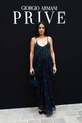 Amanda Charchian at the Giorgio Armani Privé Fall Winter 2026–2027 Haute Couture Collection fashion show during Paris Fashion Week, July 7, 2026 Celebrities at the Giorgio Armani Privé Fall Winter 2026–2027 Haute Couture Collection fashion show during Paris Fashion Week, July 7, 2026, Paris, France  Copyright: xFlorianxLaviellex xBestimagexFlorianxLaviellex xBestimagex
