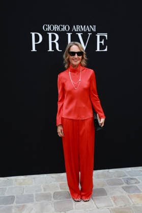 Oxana Bodanrenko at the Giorgio Armani Privé Fall Winter 2026–2027 Haute Couture Collection fashion show during Paris Fashion Week, July 7, 2026 Celebrities at the Giorgio Armani Privé Fall Winter 2026–2027 Haute Couture Collection fashion show during Paris Fashion Week, July 7, 2026, Paris, France  Copyright: xFlorianxLaviellex xBestimagexFlorianxLaviellex xBestimagex