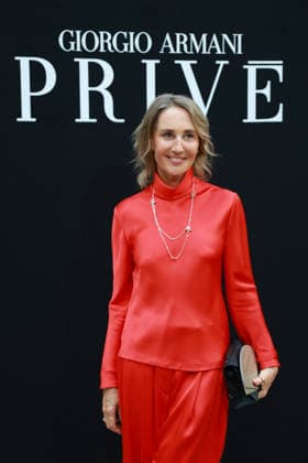 Oxana Bodanrenko at the Giorgio Armani Privé Fall Winter 2026–2027 Haute Couture Collection fashion show during Paris Fashion Week, July 7, 2026 Celebrities at the Giorgio Armani Privé Fall Winter 2026–2027 Haute Couture Collection fashion show during Paris Fashion Week, July 7, 2026, Paris, France  Copyright: xFlorianxLaviellex xBestimagexFlorianxLaviellex xBestimagex