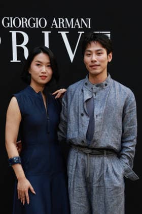 Aha and Lolo at the Giorgio Armani Privé Fall Winter 2026–2027 Haute Couture Collection fashion show during Paris Fashion Week, July 7, 2026. Celebrities at the Giorgio Armani Privé Fall Winter 2026–2027 Haute Couture Collection fashion show during Paris Fashion Week on July 7, 2026, in Paris, France  Copyright: xFlorianxLaviellex xBestimagexFlorianxLaviellex xBestimagex