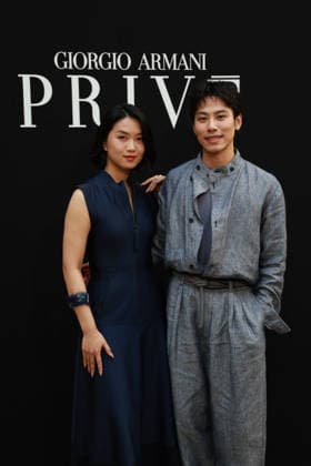 Aha and Lolo at the Giorgio Armani Privé Fall Winter 2026–2027 Haute Couture Collection fashion show during Paris Fashion Week, July 7, 2026. Celebrities at the Giorgio Armani Privé Fall Winter 2026–2027 Haute Couture Collection fashion show during Paris Fashion Week on July 7, 2026, in Paris, France  Copyright: xFlorianxLaviellex xBestimagexFlorianxLaviellex xBestimagex