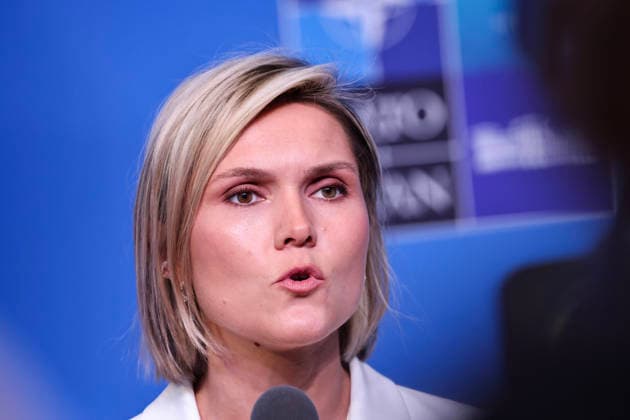 NATO summit in Ankara 2026 Ankara, Turkey 20260708. Icelandic Prime Minister Kristrun Mjoell Frostadottir during the NATO summit in Ankara on Wednesday. Photo: Geir Olsen NTB Ankara Turkey TTJGToABudQ EDITORIAL USE ONLY Ref:_POLTTJGToABudQ.jpg *** NATO Summit in Ankara 2026 Ankara, Turkey, July 8, 2026. Icelandic Prime Minister Kristrun Mjoell Frostadottir during the NATO summit in Ankara on Wednesday. Photo by Geir Olsen, NTB, Ankara, Turkey. TTJGToABudQ. EDITORIAL USE ONLY. Ref: POLTTJGToABudQ.jpg  Copyright: xGeirxOlsenx xNTBx