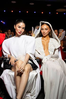Heart Evangelista and Kylie Verzosa at the Stéphane Rolland Fall Winter 2026–2027 Haute Couture Collection fashion show during Paris Fashion Week, July 7, 2026 Pierre Perusseau Bestimage Celebrities at the Stéphane Rolland Fall Winter 2026–2027 Haute Couture Collection fashion show during Paris Fashion Week, July 7, 2026, Paris, France  Copyright: xPierrexPerusseaux xBestimagexPierrexPerusseaux xBestimagex